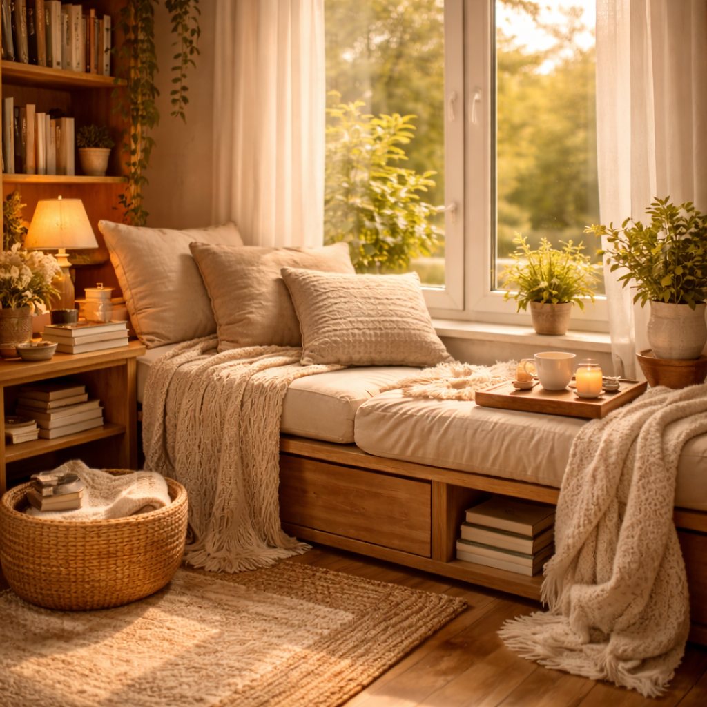 Menemukan Kedamaian dalam Ruang yang Sederhana